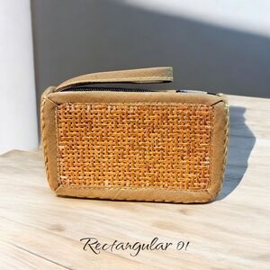 Tan Woven Women's Bag